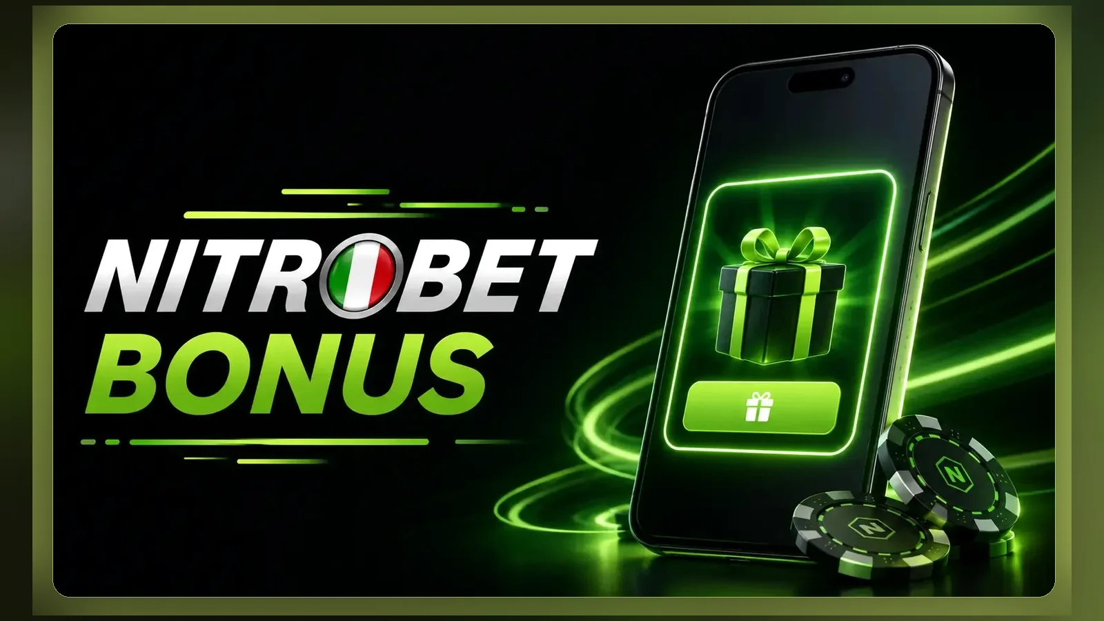 Il banner Nitrobet Bonus: per un bonus non accreditato scrivi subito in chat
