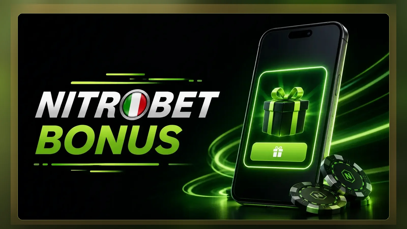 Il banner promozionale Nitrobet Bonus usato per le offerte di benvenuto